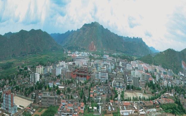 甘肃省以一个字为县名的县有几个,甘肃省全部县城名