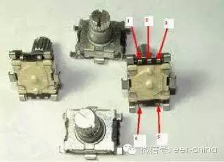 旋转编码开关的工作方式,旋转编码开关结构图解