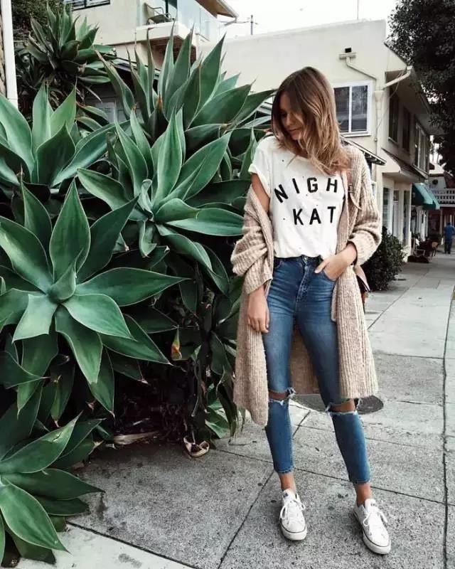 百搭针织衫这个季节很实穿,青春少女上衣针织衫春韩版