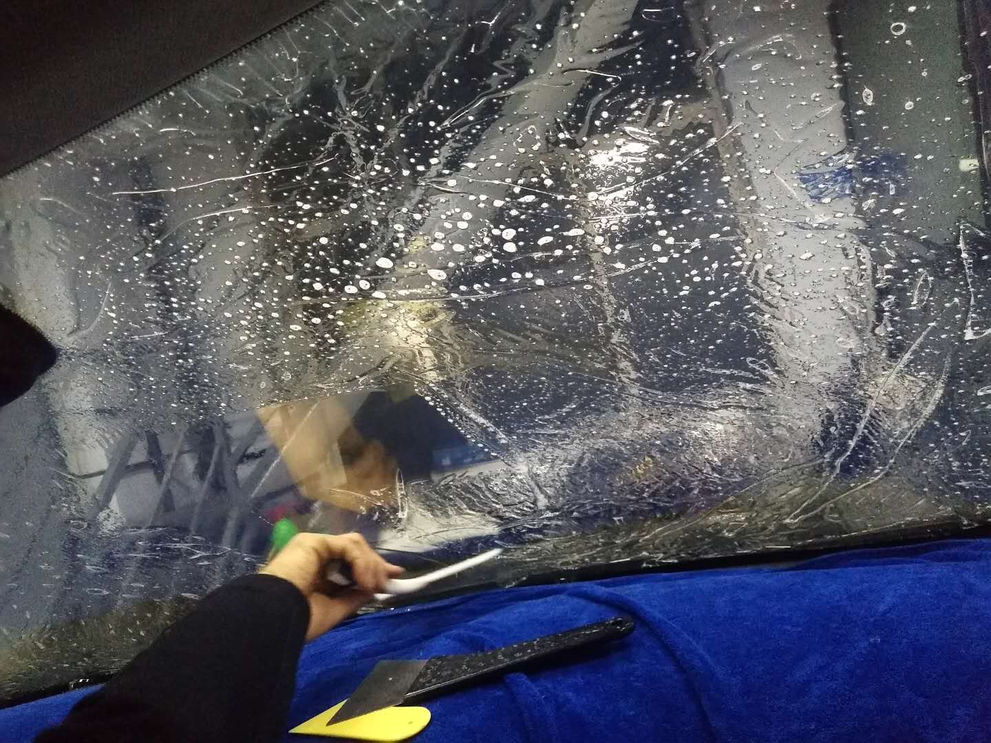 领克01贴膜效果,领克01改色贴膜