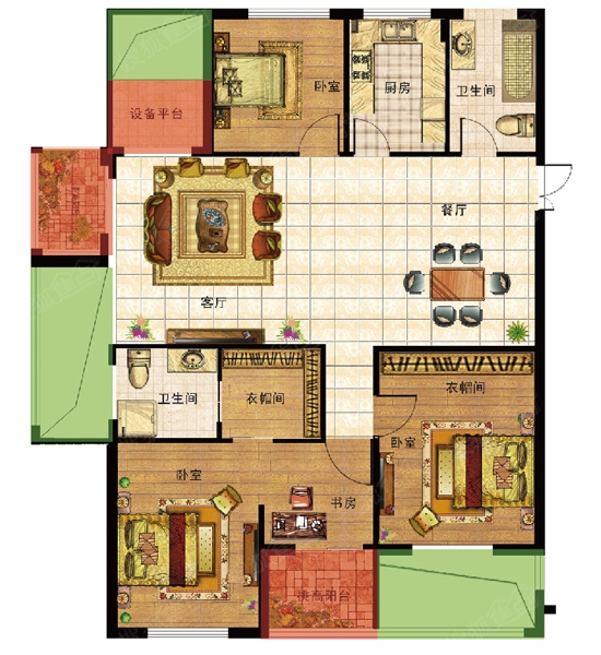 门对客厅最佳解决方法,装修大门对着厕所怎么解决