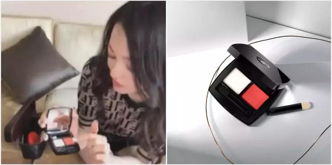 张韶涵的化妆作品,张韶涵推荐的旅行化妆包