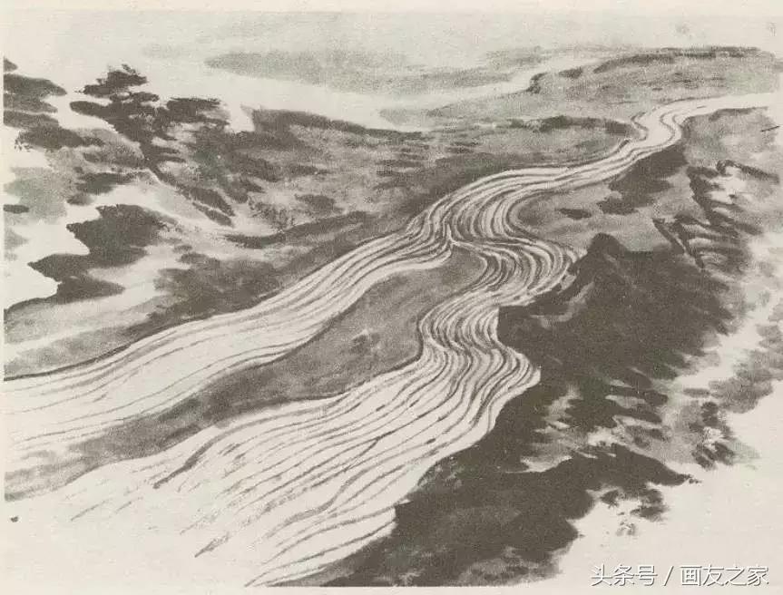 中国画技法入门：怎样画水，相当全面