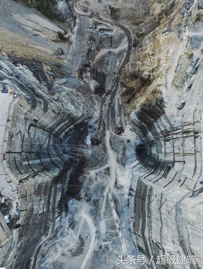 乌东德水电站洞室,雄伟壮观的乌东德水电站