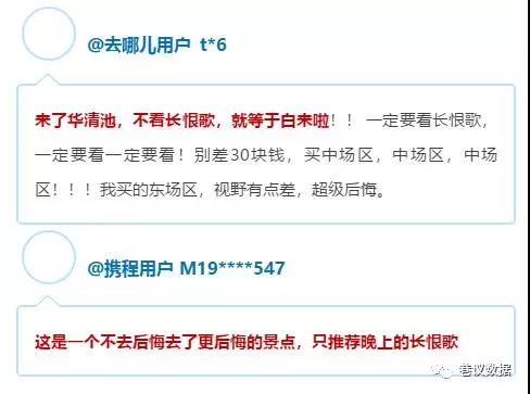 网友评价：如果不看《长恨歌》死都不去华清宫