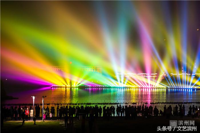 滨州中海灯光视频,滨州中海夜景实拍视频