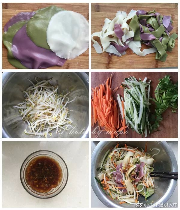 汉中凉皮是一道清爽美味的小吃,汉中市最好吃的炒面皮