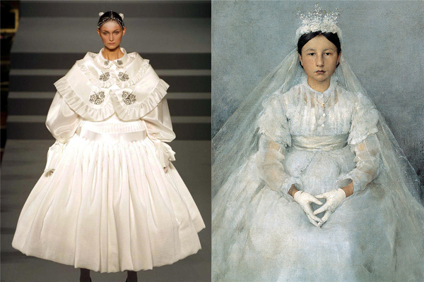 宗教元素与时尚的完美结合 (宗教仪式的象征)