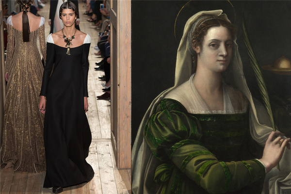 宗教元素与时尚的完美结合 (宗教仪式的象征)