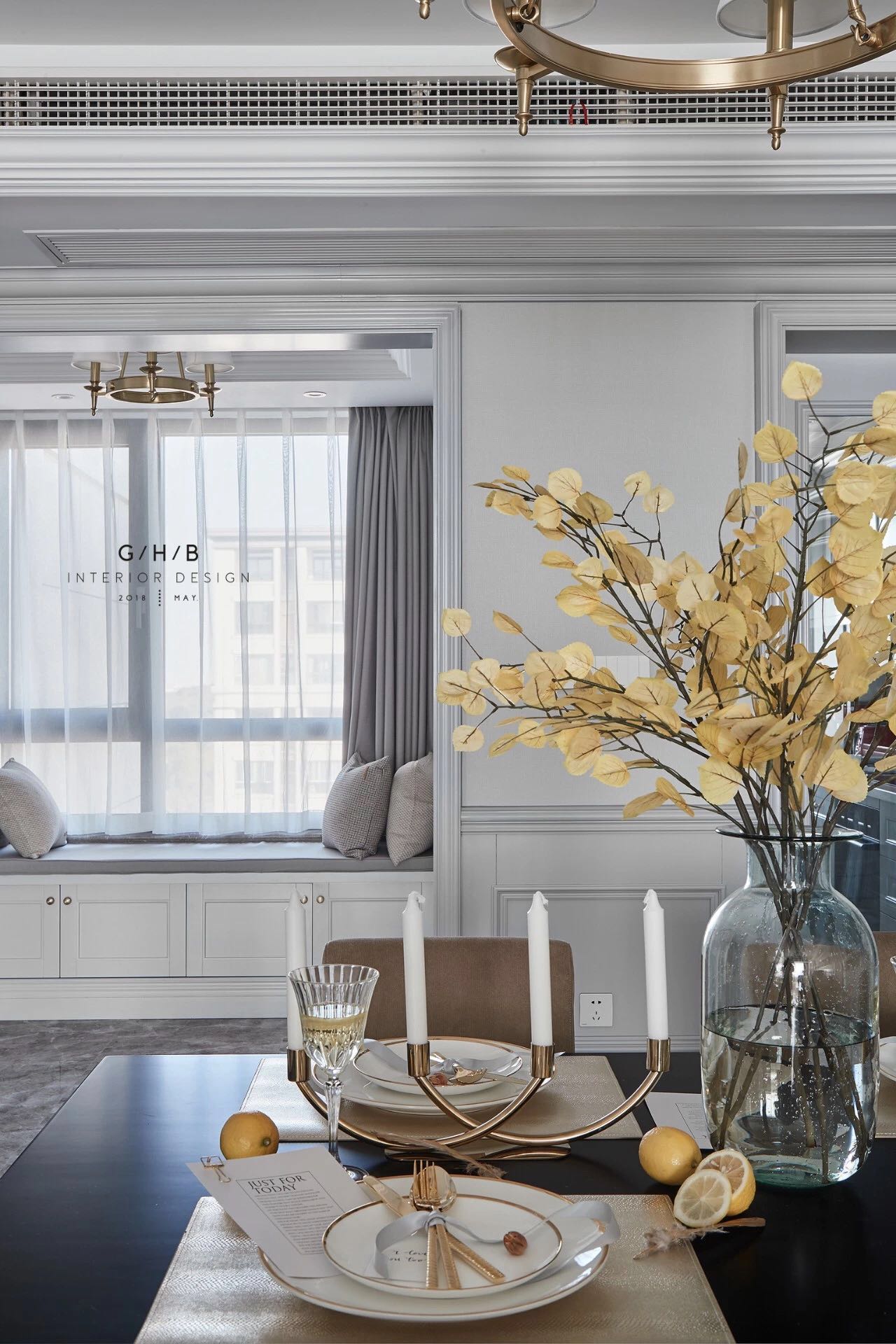 都市HUI-江阴院子美式风格135㎡