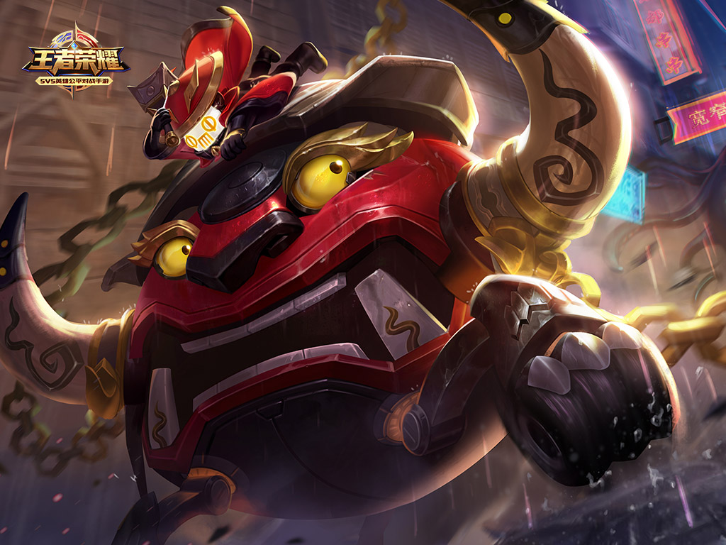 王者荣耀鲁班拿五杀,王者荣耀鲁班收割人头出装