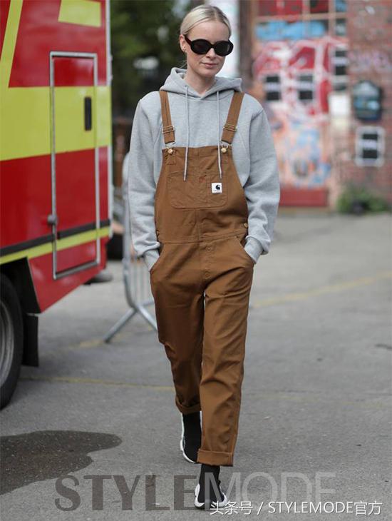 8款背带裤10种穿法随便一种都好看,背带裤套装2021网红款新穿法