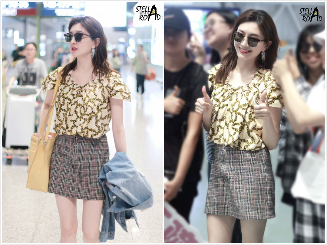 大码穿搭上身胖180斤,胖mm短裙怎么穿