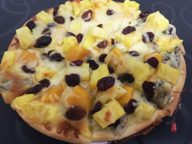 美味的披萨儿童手工,教你一个简单的水果披萨