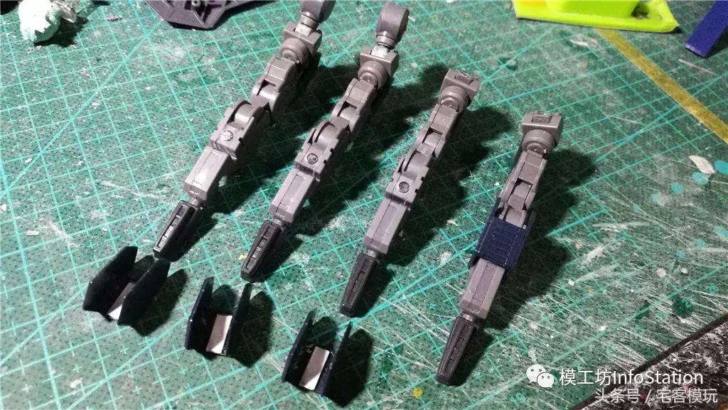 合金模型diy改装,模型制作机甲