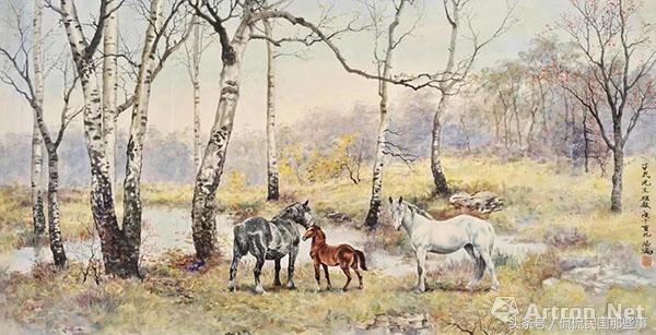 “胸有成马”的徐悲鸿的马在2018春拍中创下8970万元的新纪录