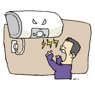 电热水器防止触电事故,家用电热水器防漏电方面安全吗