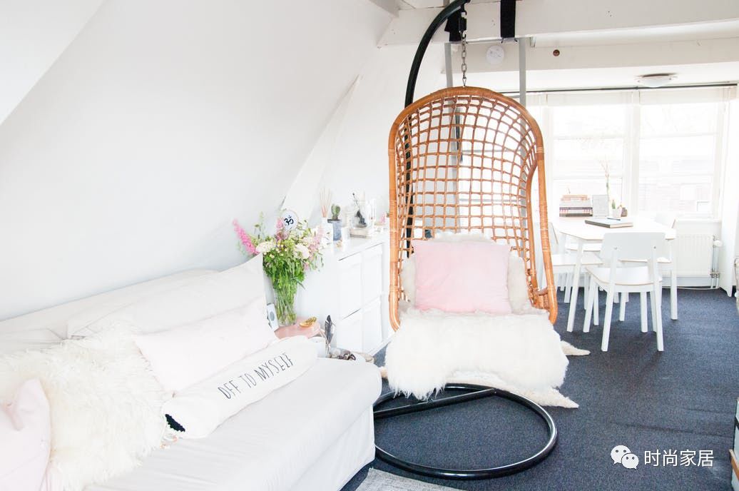 小户型房间少女系装修风格,年轻人简单装修家具设计