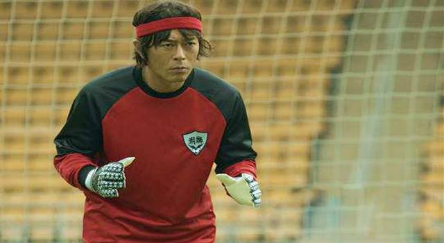 刘德华足球明星,香港明星足球队刘德华守门