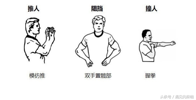 涨知识手势舞,nba裁判手势规则图片