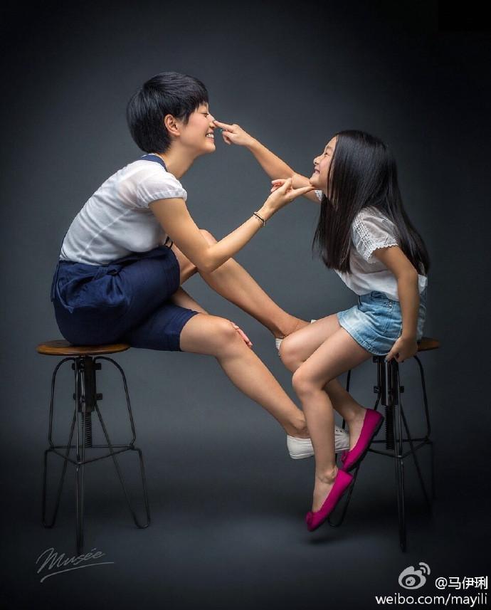 马伊琍的拉丁舞,马伊琍陪女儿参加拉丁舞比赛