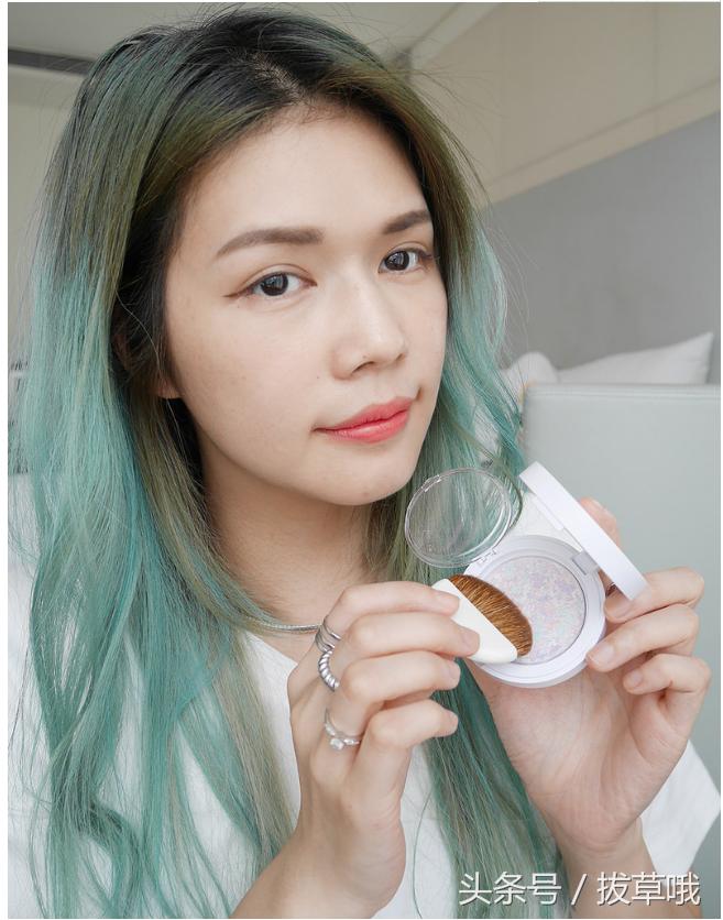 打亮小教学！韩国战利品TheFaceShop大理石纹打亮彩妆MAKEUP