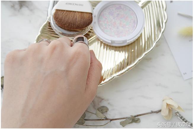 打亮小教学！韩国战利品TheFaceShop大理石纹打亮彩妆MAKEUP