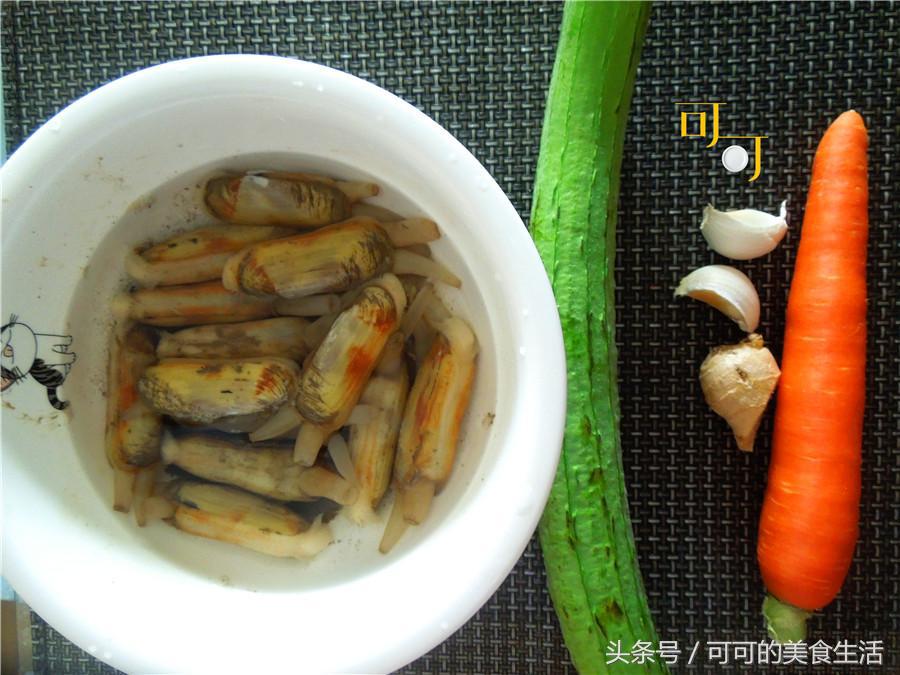 贝壳加丝瓜的做法,丝瓜白玉菇贝壳汤