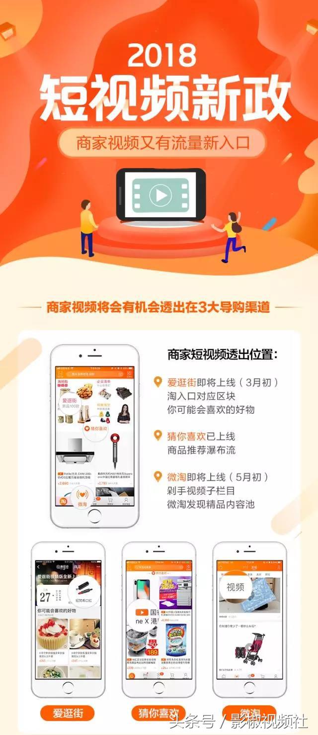 短视频进入手淘主搜淘宝商家视频又有流量新入口了！