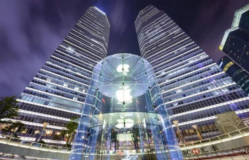 苹果精品店装修,苹果旗舰店店面装修