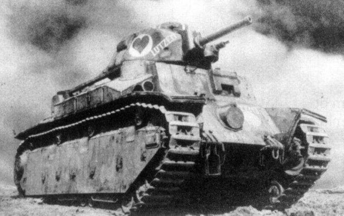 从第一次世界大战开始，坦克就已经娘化了！