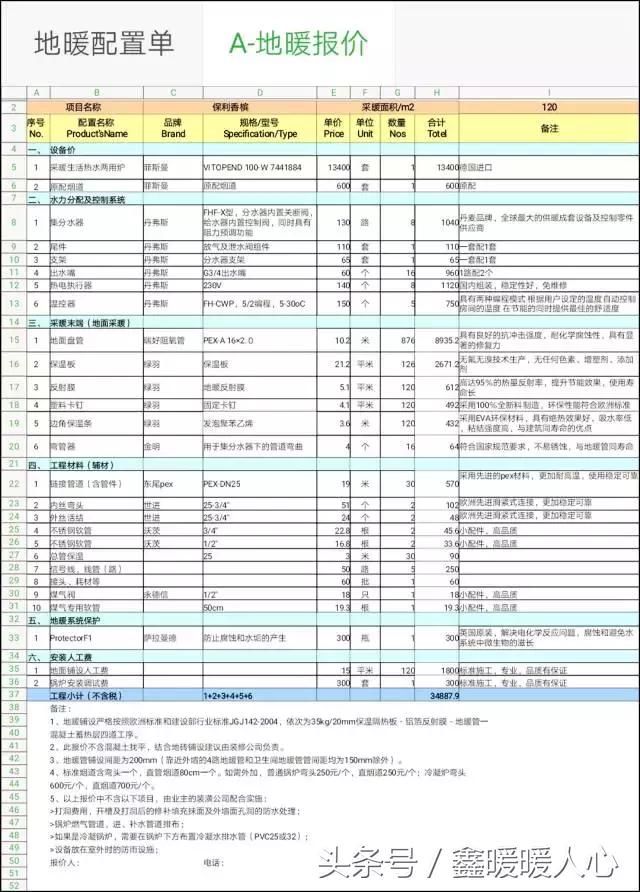 100平米地采暖壁挂炉多大,100平壁挂炉带地暖怎么选