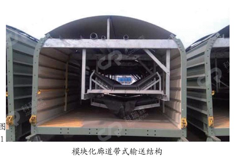 带式输送机及廊道标准化设计,新型廊道输送机