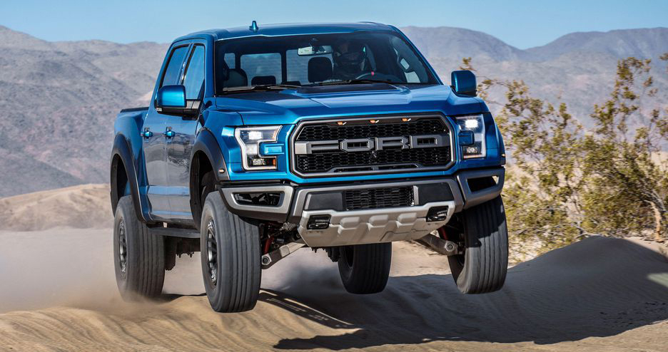 三*b大**uff加身，新款福特F-150猛禽来了！全地形通过小菜一碟