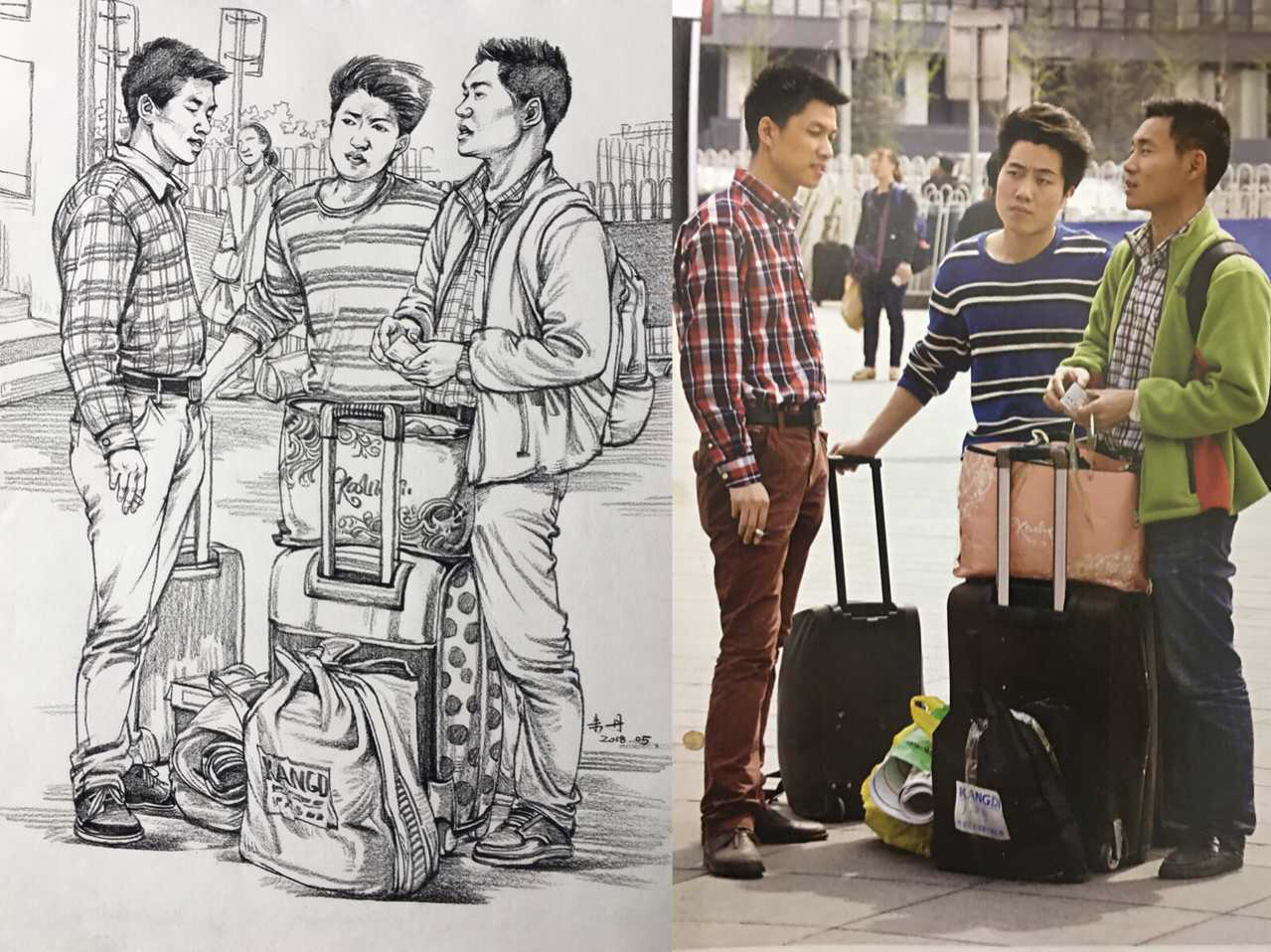 速写怎么画得又快又好高考,如何学会画画速写