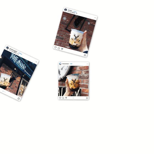 鹿角巷送礼物,鹿角巷送奶茶