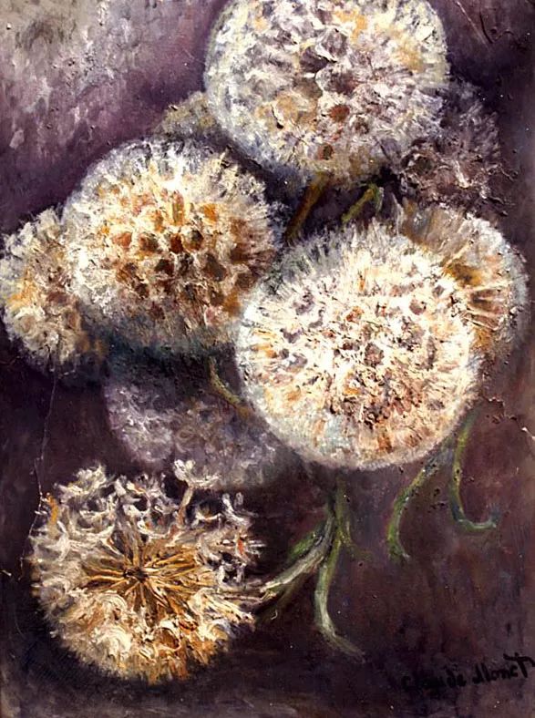 梵高莫奈高清临摹画册,梵高印象派的画