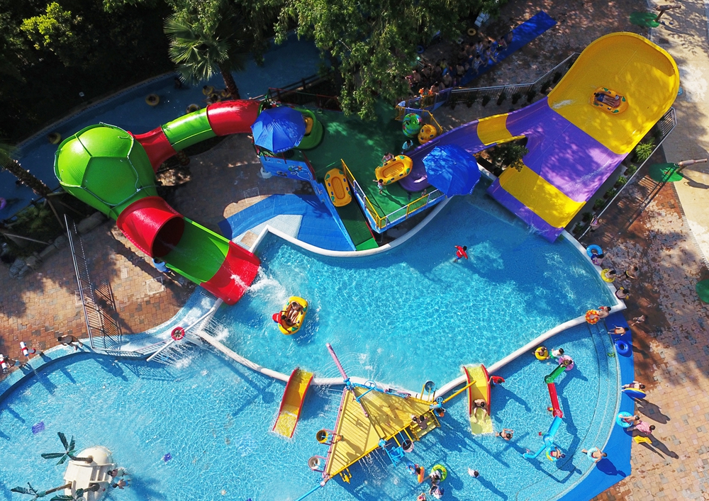 重庆加勒比海水上乐园,水上乐园海洋世界极致体验