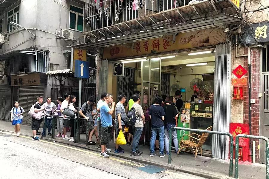 澳门手信饼,澳门手信杏仁饼探店
