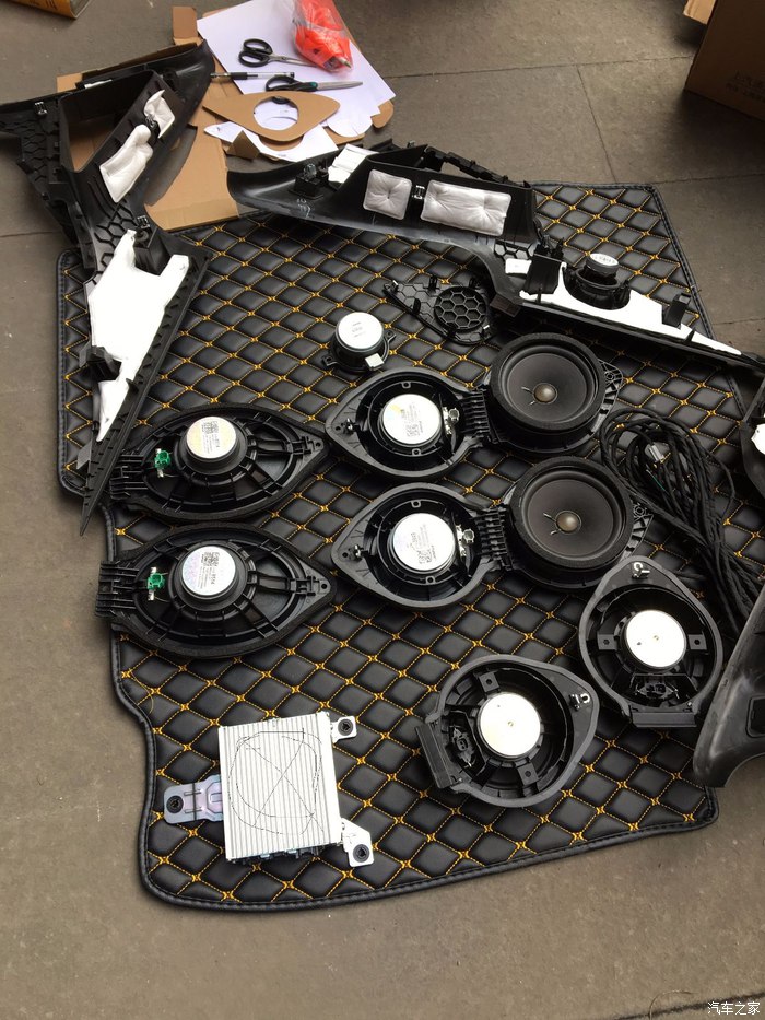 新款别克君越改bose音响,君越改顶配音响