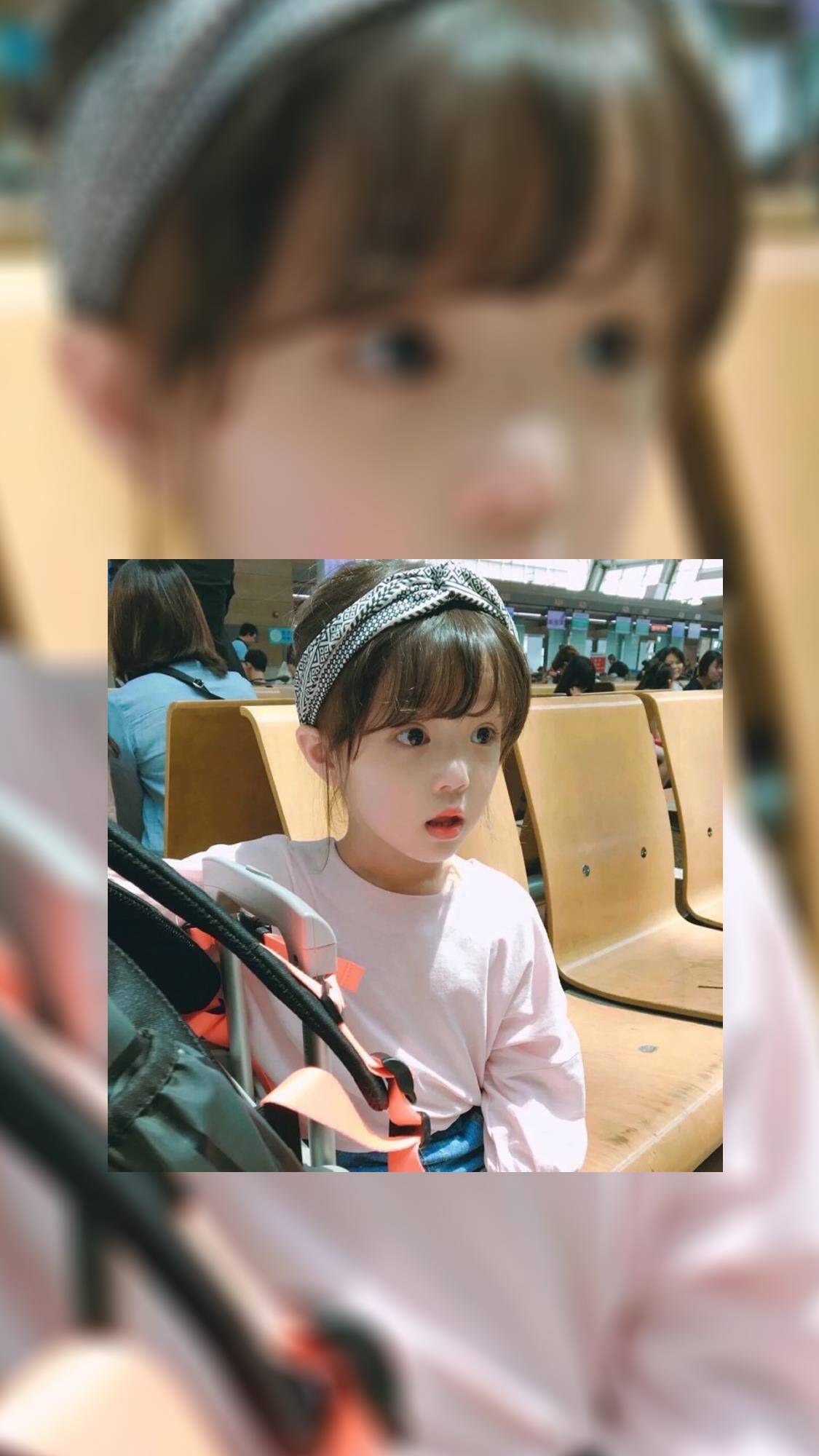 好看的壁纸可爱卡通萌娃,大眼萌娃壁纸高清图片