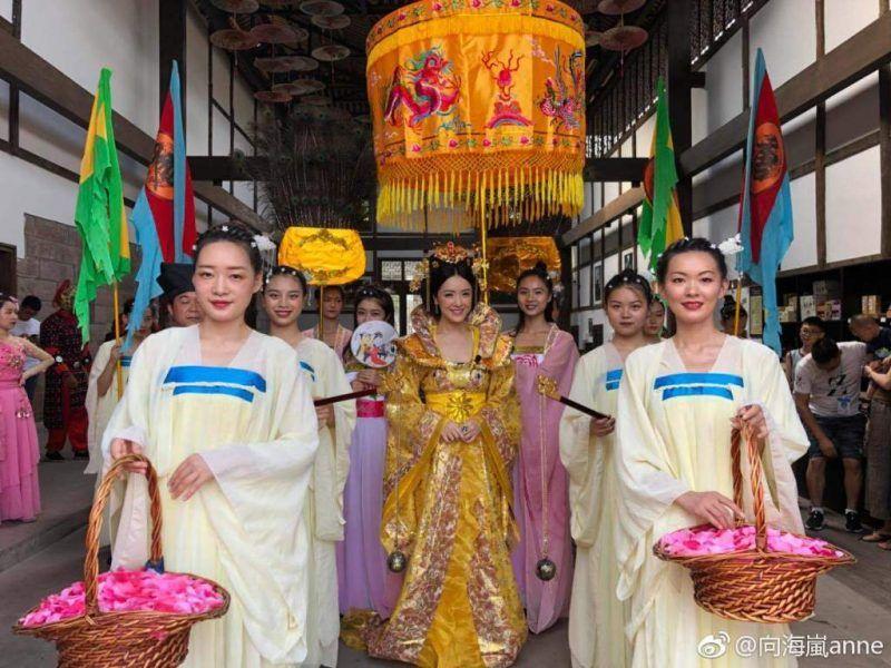 向海岚版杨贵妃大结局恢复面容,向海岚版杨贵妃电视剧杨玉环毁容