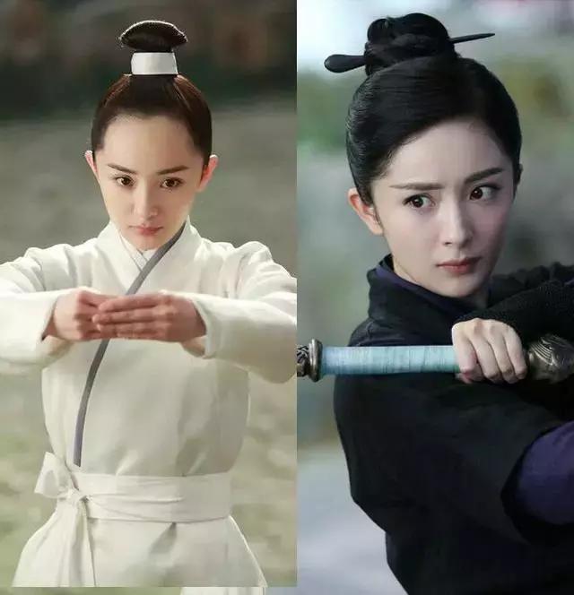 杨幂全脸脂肪填充图片,杨幂胎毛发际线教程