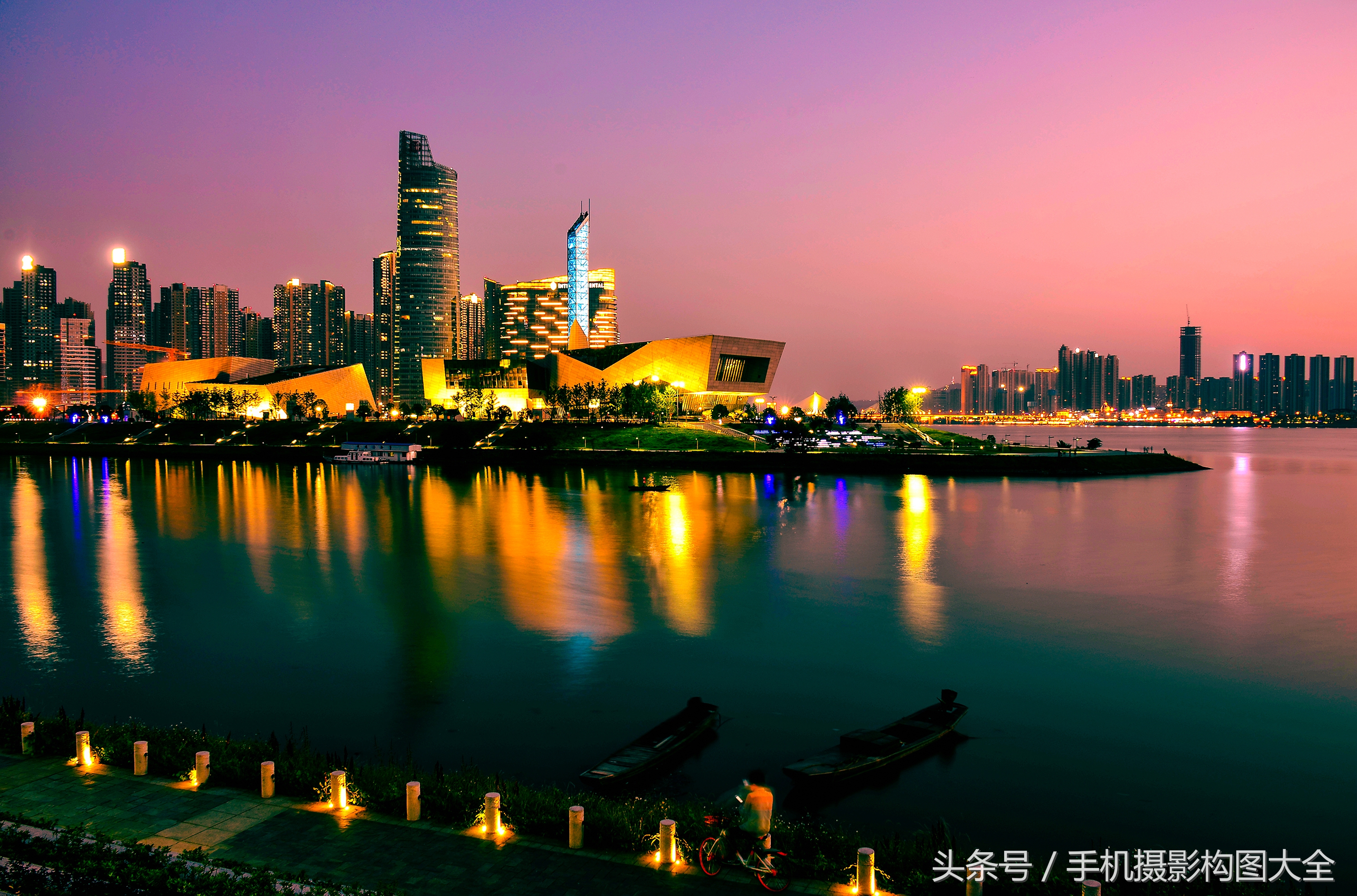 慢门风光摄影技巧,夜景照片构图技巧和方法