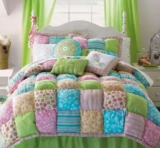 旧布头做泡芙垫,旧衣服做泡芙坐垫