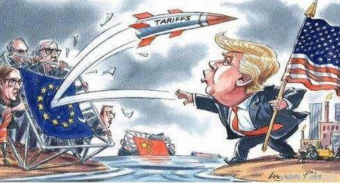 特朗普对美国关税反制,特朗普对俄罗斯的反击