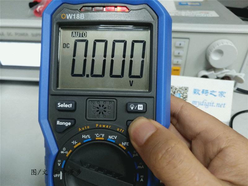 ow18b万用表怎么测电压,ow18b万用表使用方法