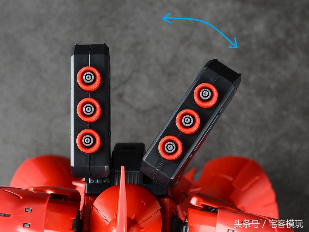 万代rg电镀沙扎比测评,万代rg沙扎比组装过程