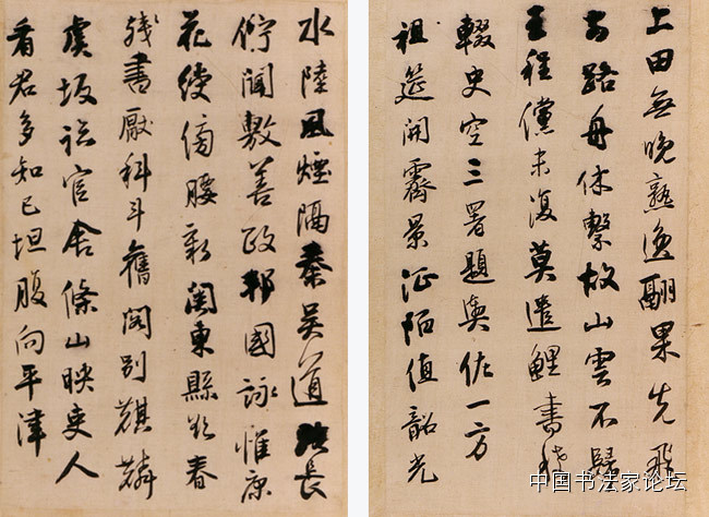 欣赏王铎十件作品,王铎具有代表性的作品