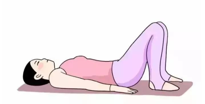 产后腰腹坠胀，4个瑜伽动作很有效！